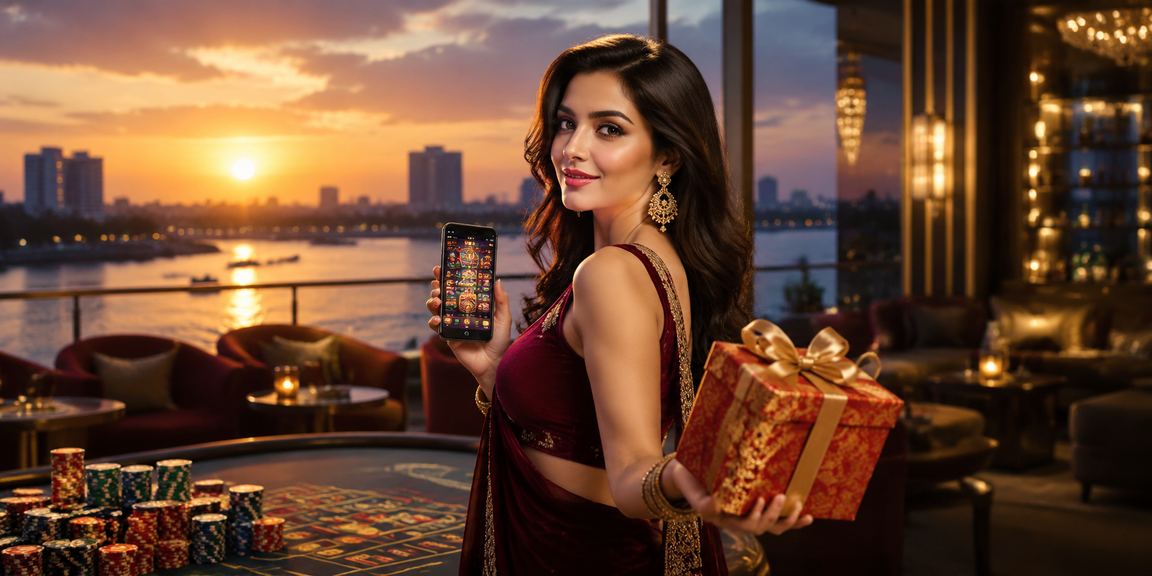 Bangladeshi model using the mobile casino in Bogura