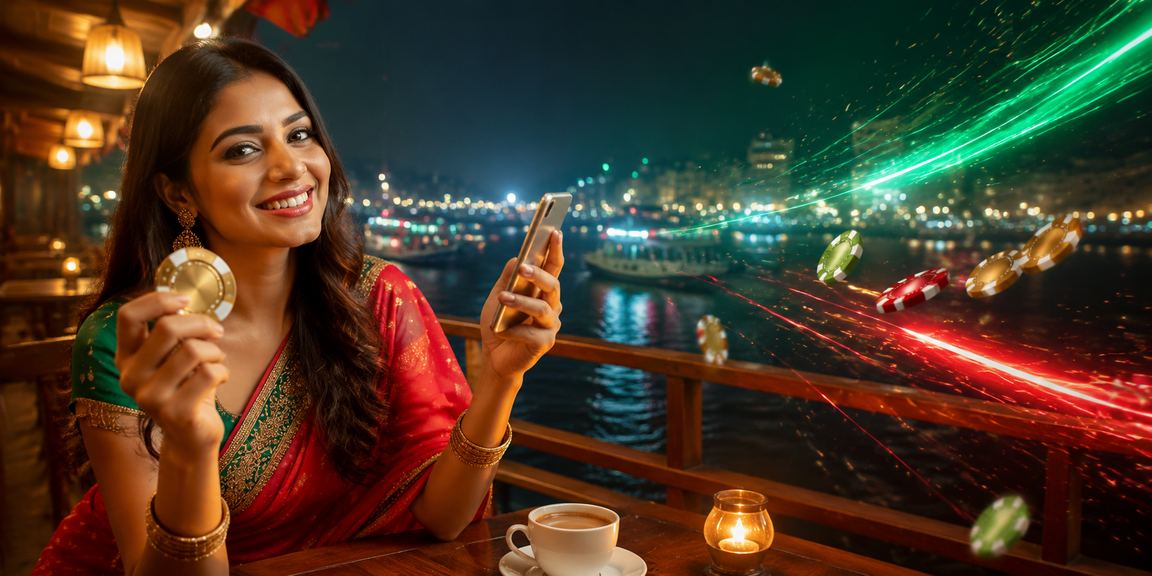 ঢাকায় মোবাইলে লাল-সবুজ ক্যাসিনো ইন্টারফেস ব্যবহার